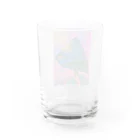 長田秀敏のストーンヘッド Water Glass :back