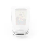 nidan-illustrationの"武者絵" 3-#1 Water Glass :back