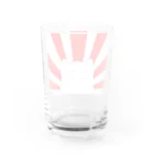 アトリエそらにつた　storeのゾノネコと旭日 Water Glass :back