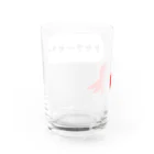 のちかNo-ticca公式オリジナルグッズのちっちゃいことは気にしない Water Glass :back