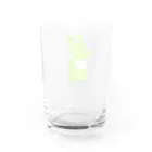 アップルソーダーの棒立ちせいた君 Water Glass :back