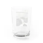 4ママブイやんのウーパールーパーのクロスケ Water Glass :back