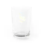 ロジローのオサカナ(淡色) Water Glass :back