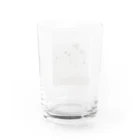 pigeonlyの超･パグ戯画 Water Glass :back