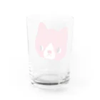 保護猫もいねこのどデカくれよん猫 2 Water Glass :back