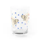 vt_tomomariのまゆ猫 Water Glass :back
