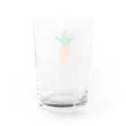 フランスパンの端くれのBeautiful Carrot Water Glass :back