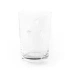 にしやま み〜たろうのみんなでおやすやすや Water Glass :back