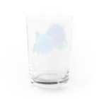 Morokoのあじさい Water Glass :back