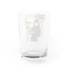 餃子のえがおのゆりちゃんコップ Water Glass :back