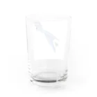 Kitarouの尾ビレ Water Glass :back
