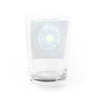 ブドウマンのブルーラグーン Water Glass :back