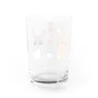 七夕屋さんの因果応報チンチラちゃん Water Glass :back