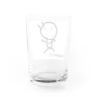 cardboardartzの走り幅跳び Water Glass :back