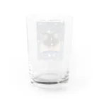 ꏸꋪꋫꁹꂑꐇꁒ𖤐《毎日ハロウィンのクラニアム》のねこの雫 Water Glass :back