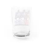 ハナドリカ SUZURI店の「朝顔ガール」 Water Glass :back