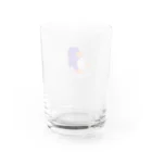 ペンギンマートの３Dペンギン(浮遊) Water Glass :back