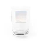 E.F.E(イフィ)suzuri様店の『E.F.E』ロゴグラス Water Glass :back