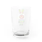 いしあいつるえミュージアムショップのダンダンドン・ラビ Water Glass :back