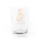 Train Kids! SOUVENIR SHOPのデカ盛りハンバーガー ! Water Glass :back