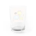 ももひらのBabymals きりん×ぞう Water Glass :back