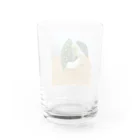 まゆらびのベゴニアマクラータちゃん Water Glass :back