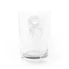 くもりのエリザベスねこ Water Glass :back