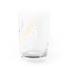 CHIKUSHOの幸せ動物コンビグラス Water Glass :back