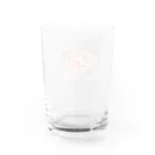 癒しショップのショートケーキ Water Glass :back