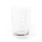 優木ごまヲの道路標識なラビュー Water Glass :back