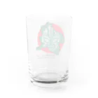 覆面MANIA＆CMLLの群馬覆面プロレス（黒文字） Water Glass :back