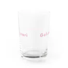 5分間、マリンブルーなふたりの５分間、マリンブルーなふたり（ピンク） Water Glass :back