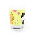 テンちゃんの店のにゃんトリオ Water Glass :back