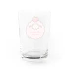 Nari's Farm(ナリズファーム)ひつじと桃のNO PEACH,NO LIFE.☆ Water Glass :back