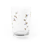 Kawaii Studioの葉模様 Water Glass :back