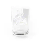 夜間飛行の単眼くん Water Glass :back