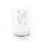 Alba spinaの黄金虫 鉱物 Water Glass :back