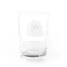 dashicoのうんち Water Glass :back