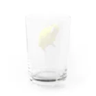 黄色ちゃんのお店のうちのかわいい黄色ちゃん Water Glass :back