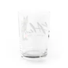 オリジナル工房プリントンの甲斐犬 イラストプリント Water Glass :back