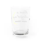 北山ハロウィンのwonderful night Water Glass :back