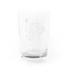 keichanのヴィーガンわんちゃん Water Glass :back