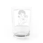 にくまん子の夏のドーピングT Water Glass :back