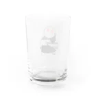 緑野菜の420君 Water Glass :back