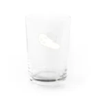 優歩(ゆほ)の何も考えていないねっことナン Water Glass :back