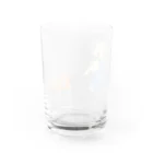 三日月屋のおさんぽ Water Glass :back