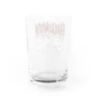 ユウィズのうさぎとパンダのハロウィン Water Glass :back