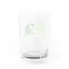 あおがねミラクルショッピングのカタパルトくん Water Glass :back