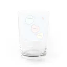 SHIHO NO WAのにほんちず Water Glass :back