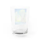 YOSHI-HEY ARTの雲と波 Water Glass :back